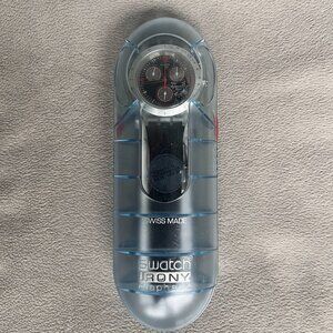 Swatch Irony 2004 Diaphane chronograph.Athens 2004.Rare